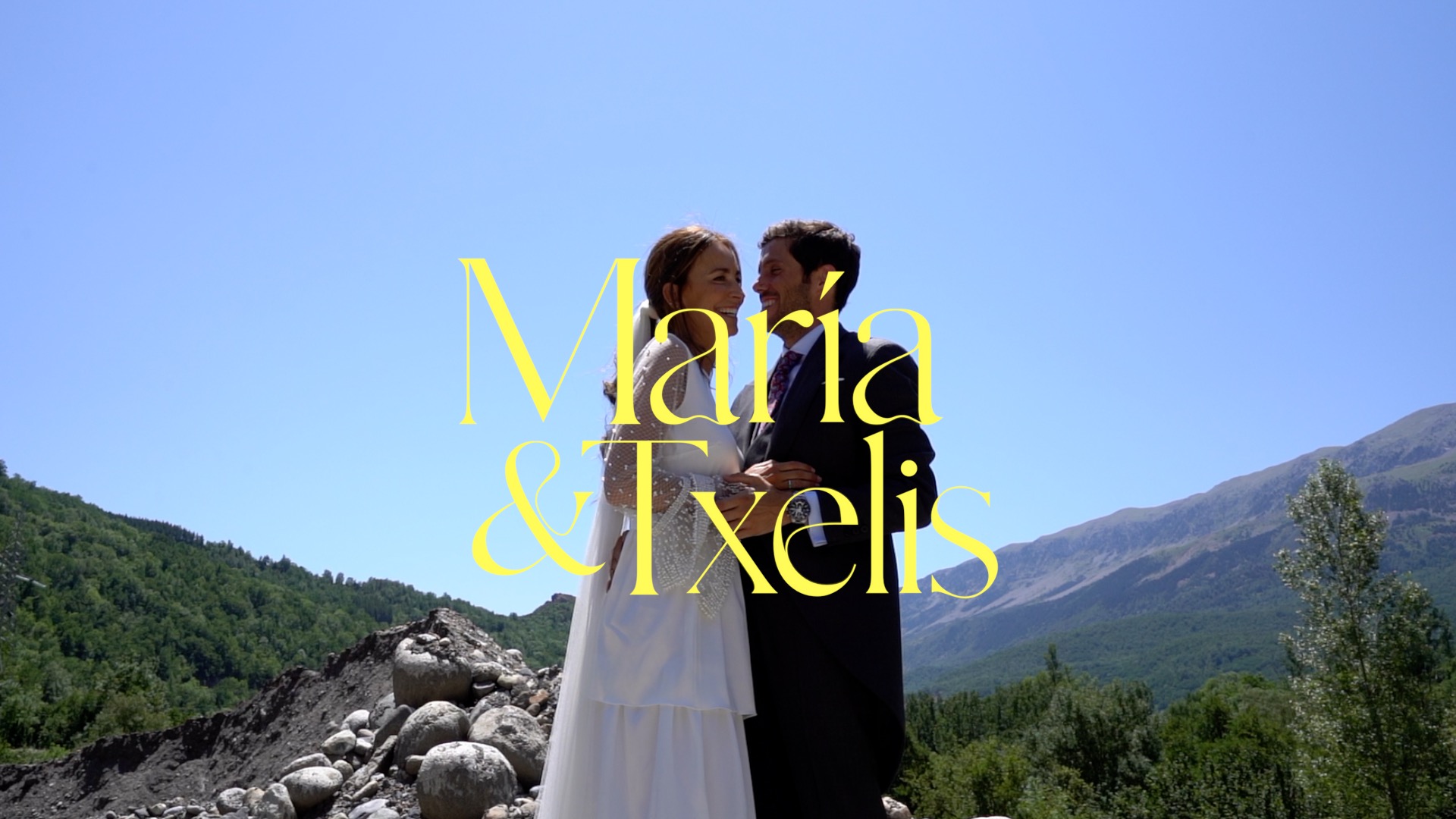 Vídeo de boda en el Pirineo - María y Txelis